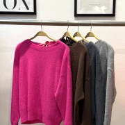 Pullover-Schleife-Peru langarm