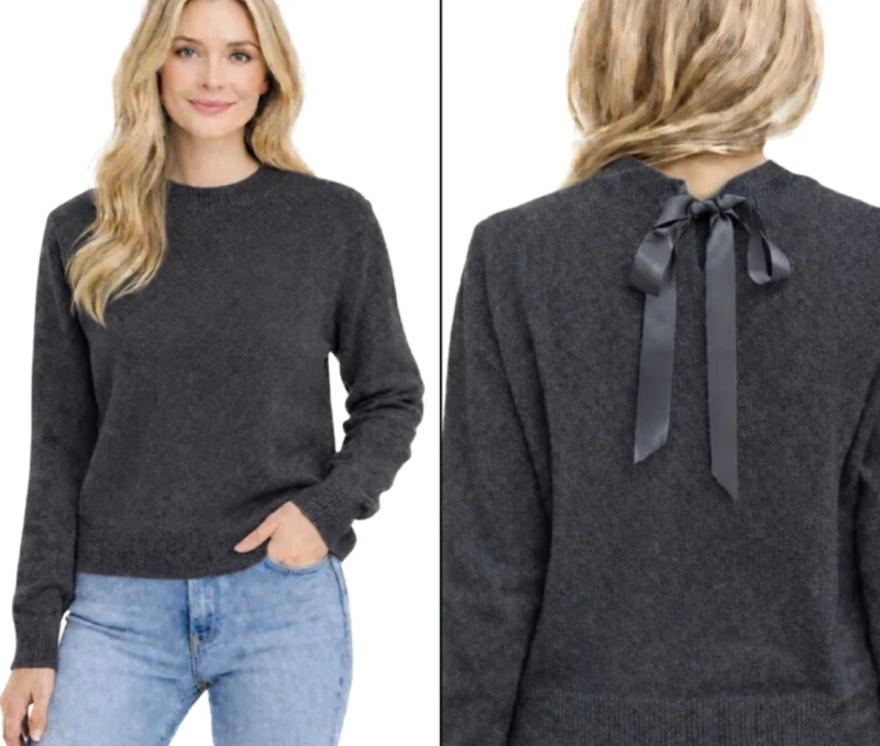 Pullover-Schleife-Peru langarm