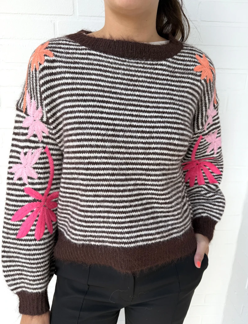 Pullover-Stickerei colour