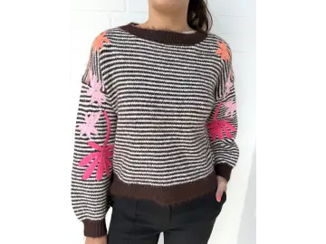 Pullover-Stickerei colour