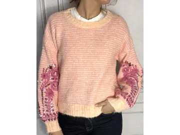 Pullover-Stickerei colour