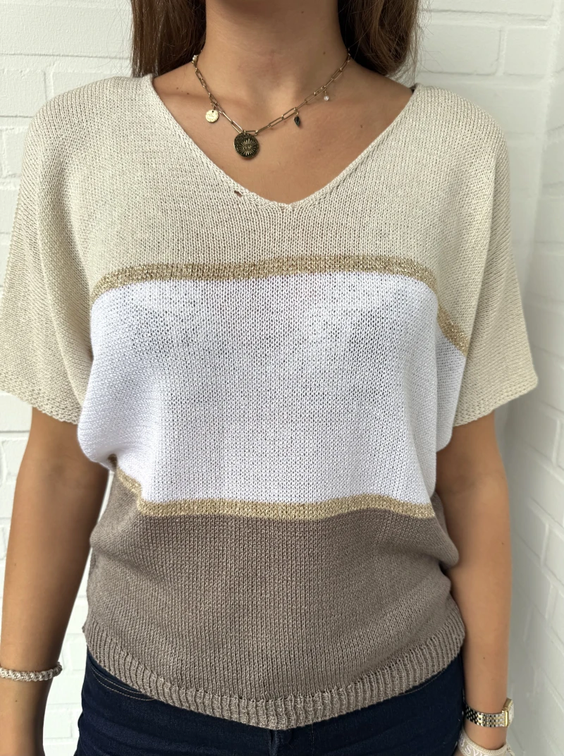 Pullover-Stripe
