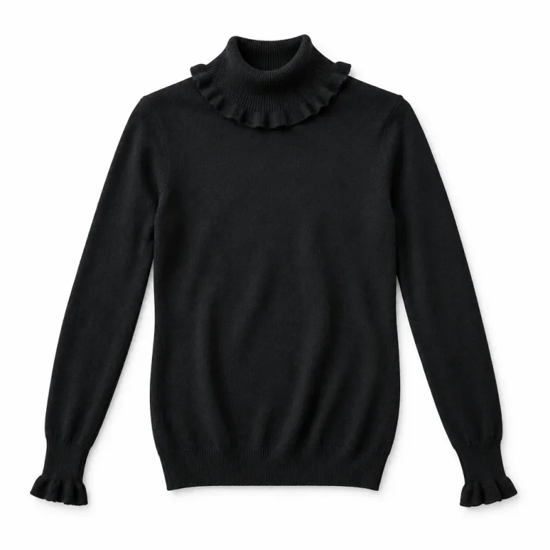 Pullover-Rüsche