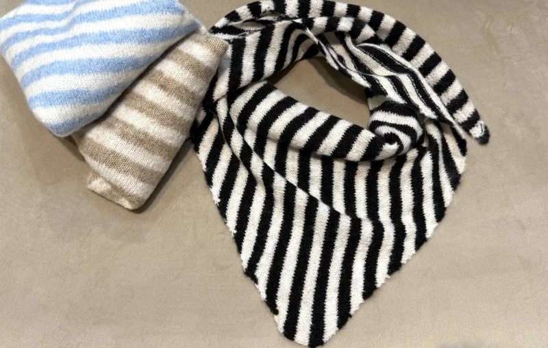 Schal-Mini Scarf Streifen