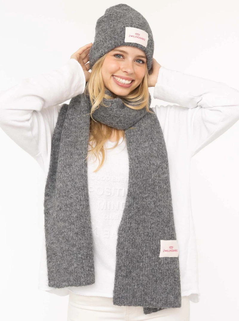 Mütze-Zwillingsherz