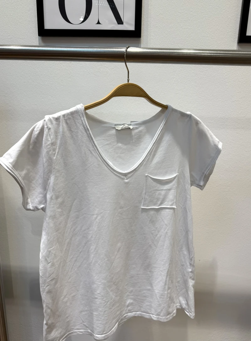 Shirt-Basic Tasche