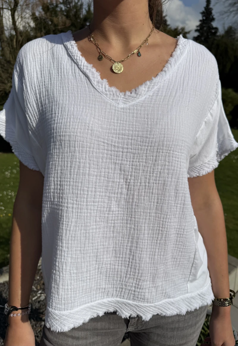 Shirt-Musselin