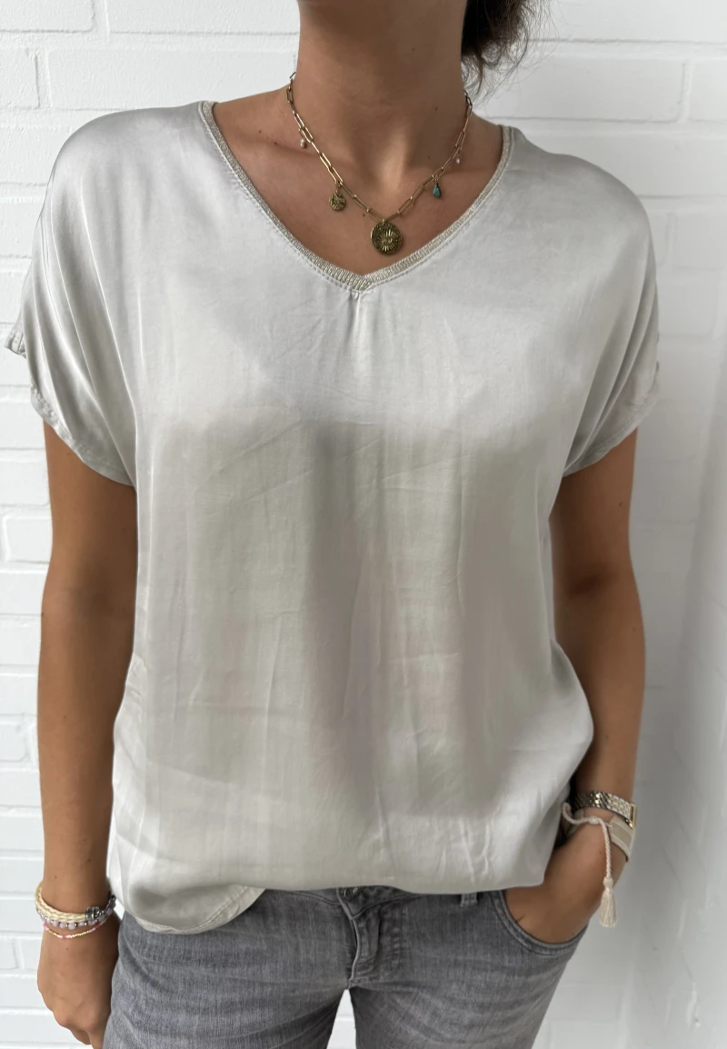 Shirt-V-Lurex
