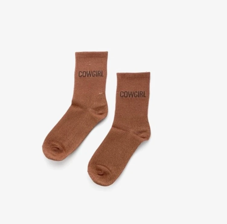 Socken-Cowgirl