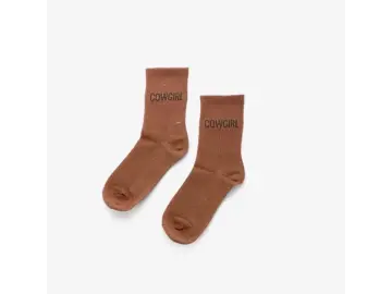 Socken-Cowgirl