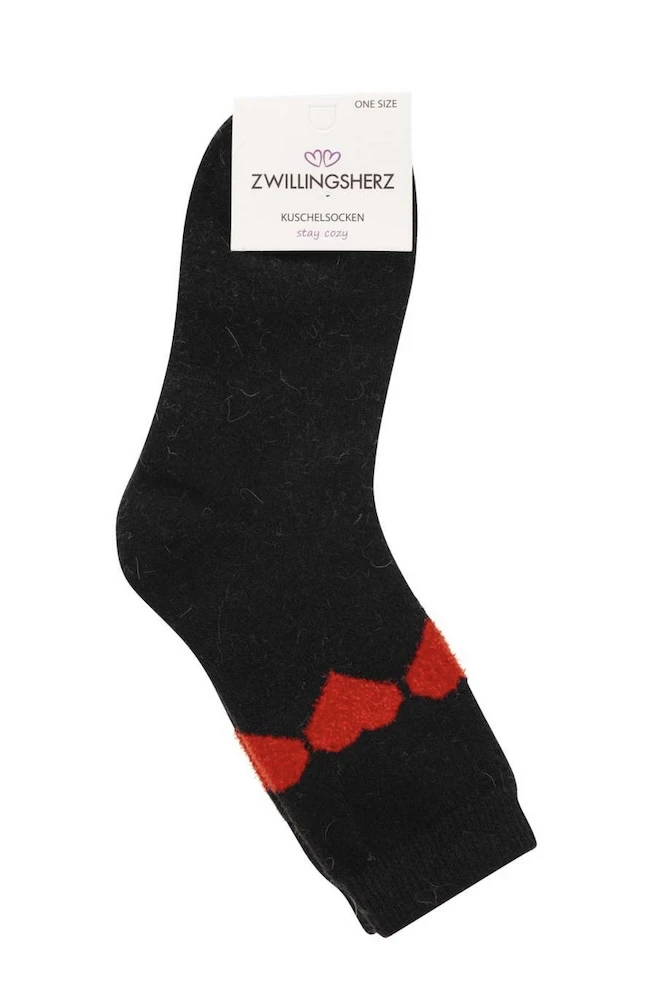 Socken-Winter Herz