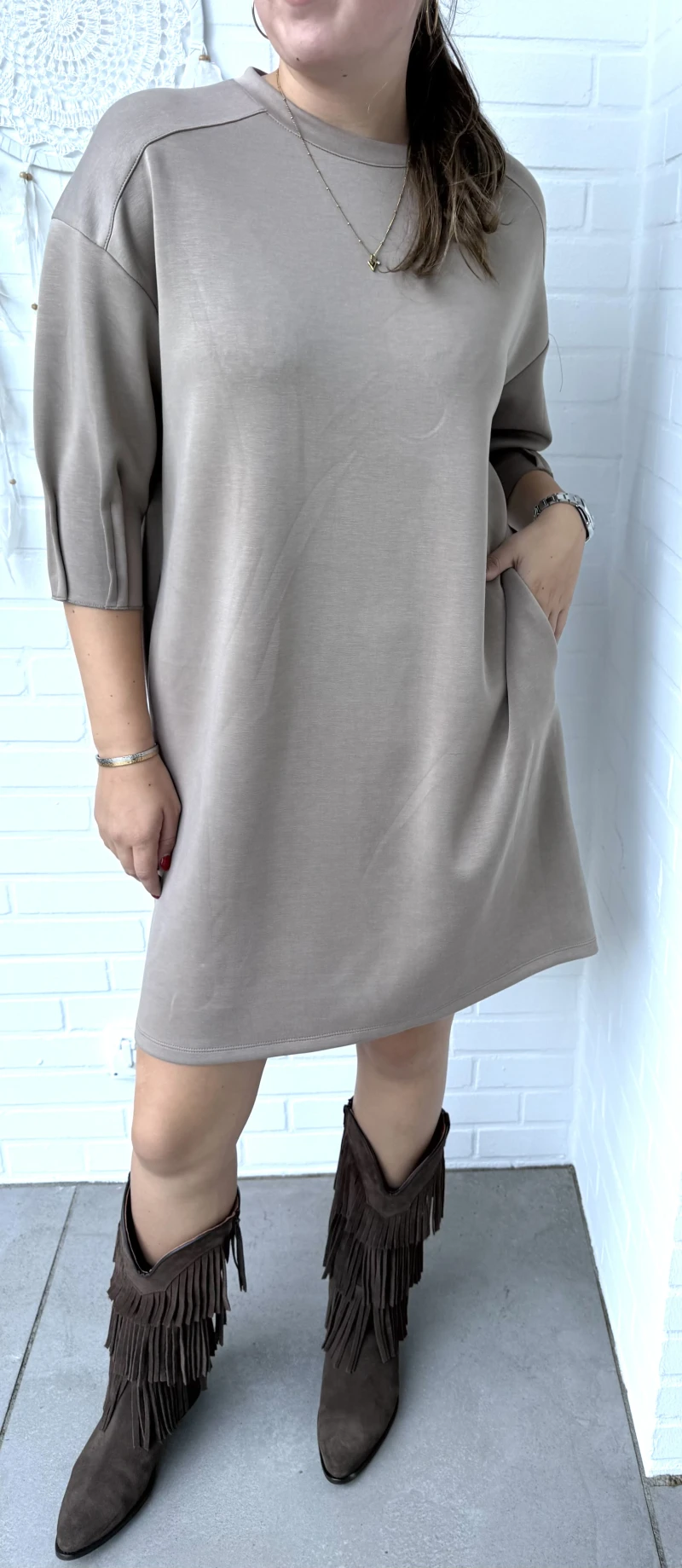 Kleid-Sweat
