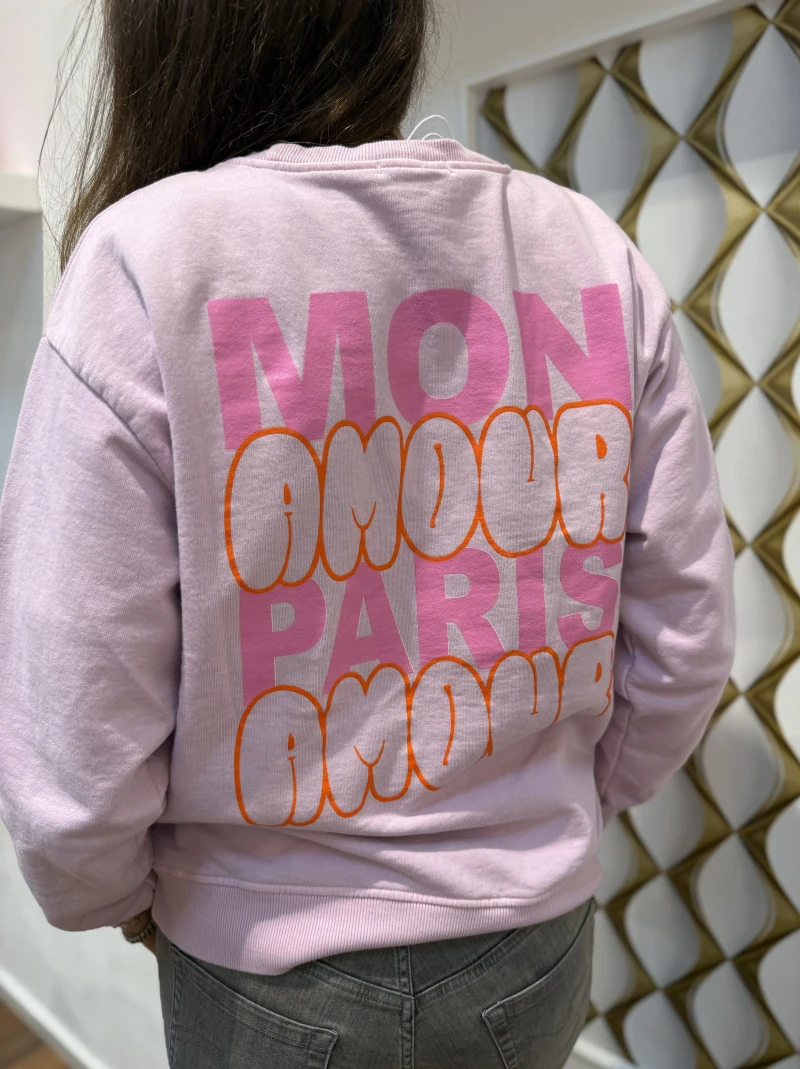 Sweatshirt-Mon amour