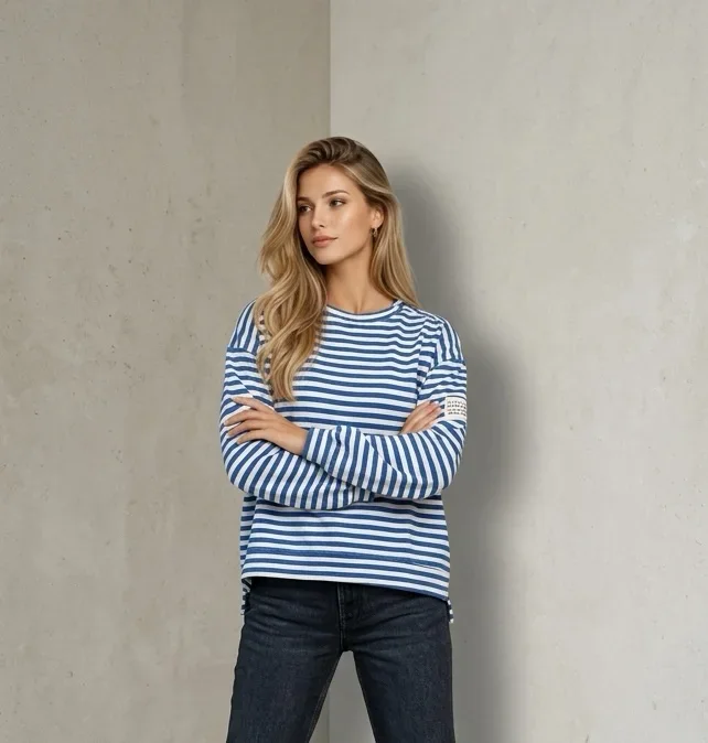 Sweatshirt-Stripe
