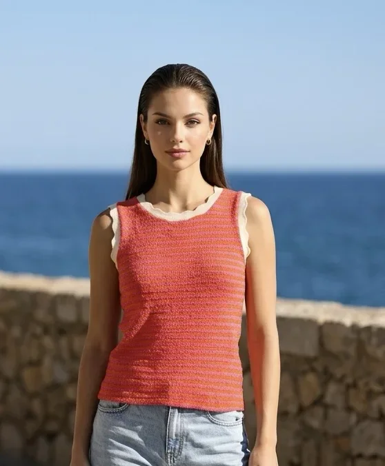 Top-Knit Stripe